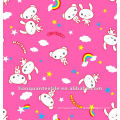 cheap T/C flannel fabric baby pigment print